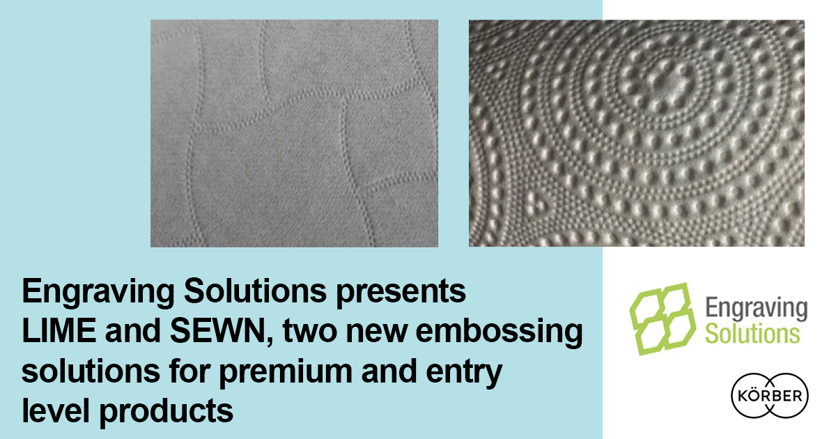 Engraving Solutions presents LIME and SEWN, two new embossing solutions