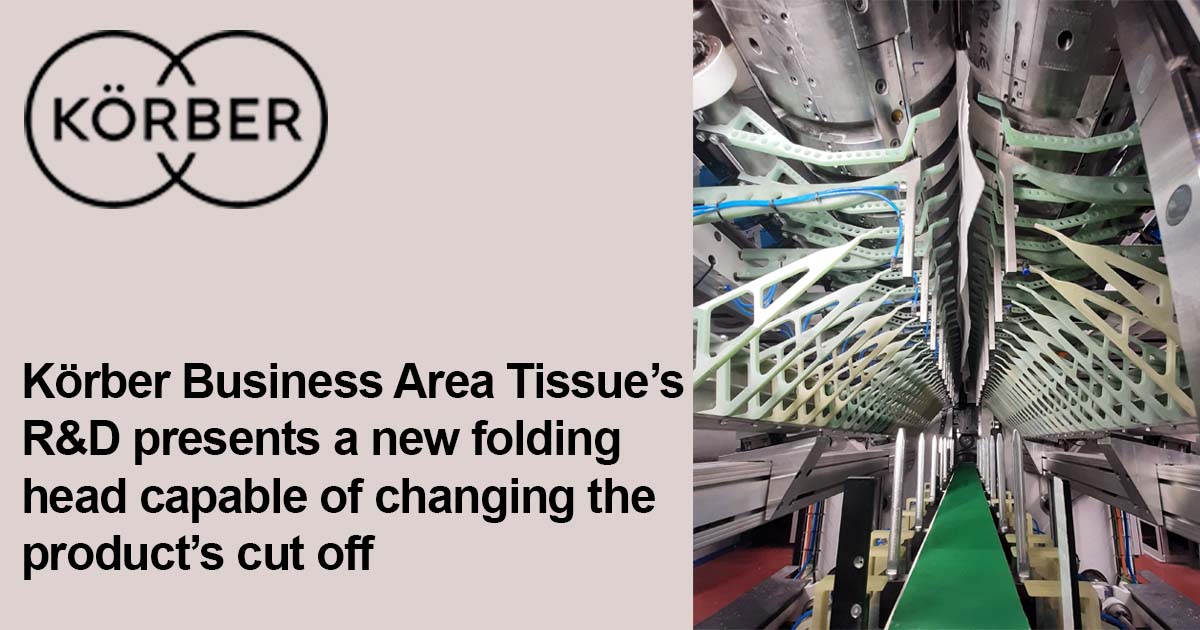 Körber Tissue’s R&D presents a new folding head capable of changing the ...