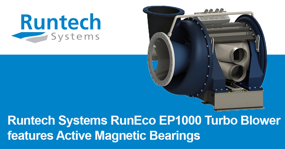 Runtech Systems RunEco EP1000 Turbo Blower features Active