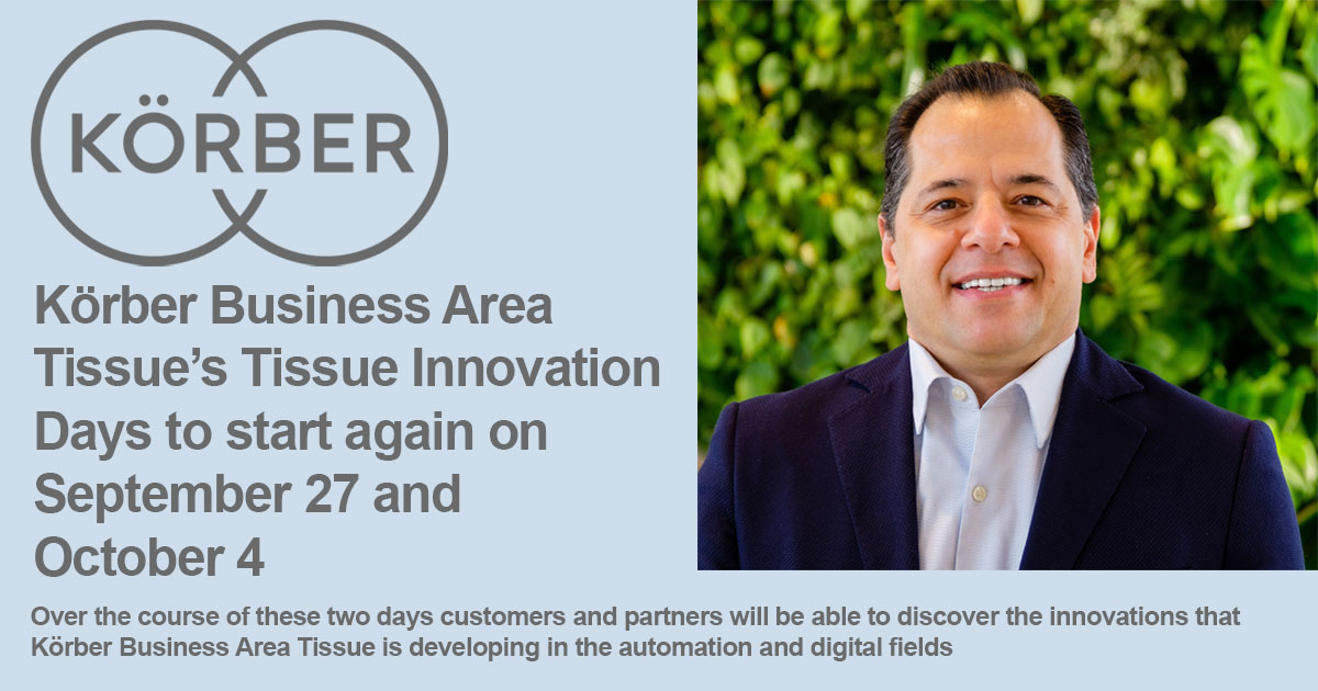 Körber Business Area Tissue’s Innovation Days to start again on ...