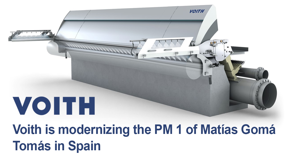 Voith Upgrades PM 1 at Matías Gomá Tomás in Spain