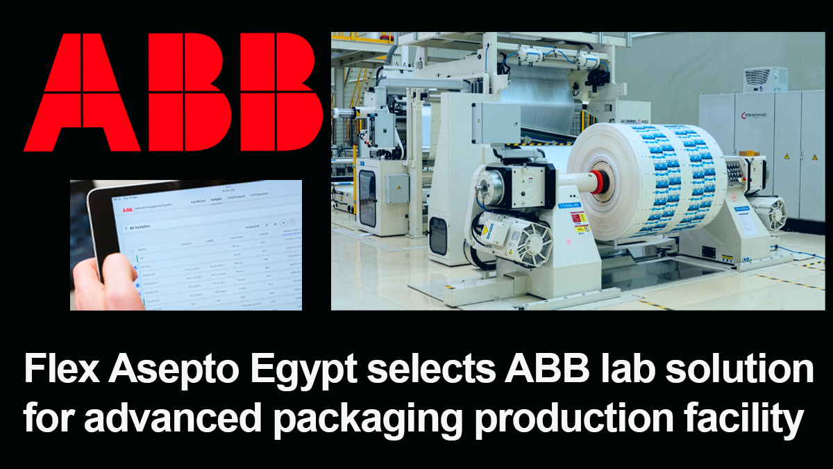 Lab Egypt Asepto Chooses ABB for Advanced Lab Testing in Egypt’s Packaging Sector