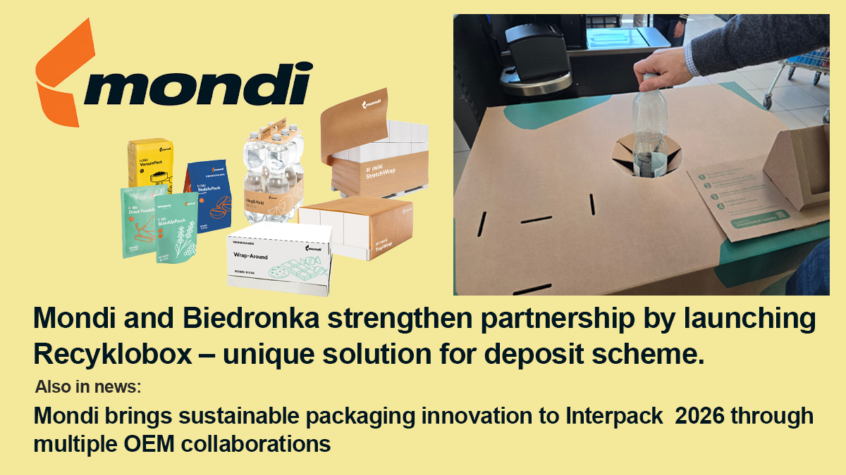 Mondi launch Recyklobox and exhibit at Interpack 2026